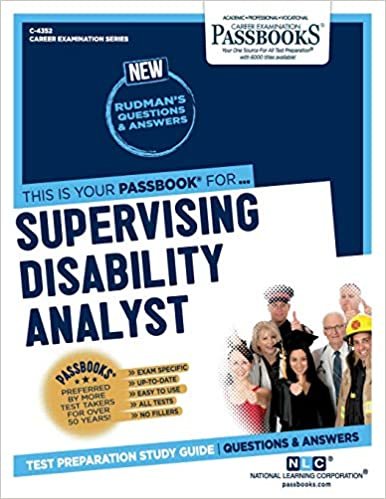 Supervising Disability Analyst (IV, V) (Career Examination) indir