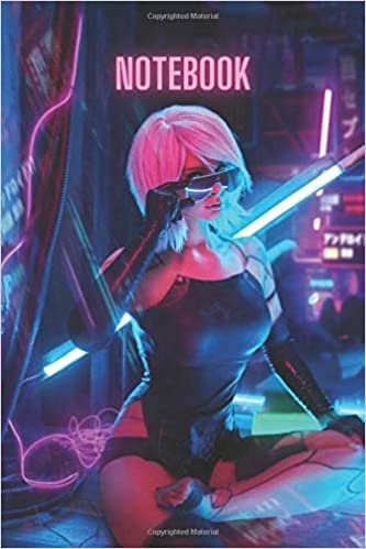 ダウンロード  Cyberpunk 2077 notebook, inspired by games: beautiful Cyberpunk notebook, great gift for people who love Cyberpunk, ideal for writing ideas 本