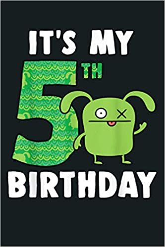 Ugly Dolls It S My 5Th Birthday Ox Birthday Boy: Notebook Planner - 6x9 inch Daily Planner Journal, To Do List Notebook, Daily Organizer, 114 Pages indir