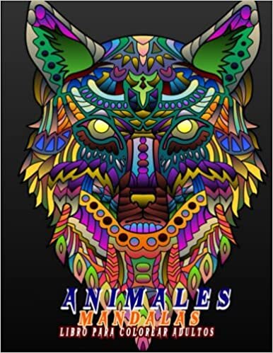 indir Animales Mandalas libro para colorear Adultos: Mandala en reposo para adultos y niños, páginas para colorear antiestrés; Mandalas para colorear. Animales Para Colorear
