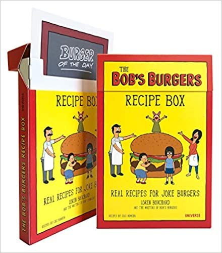 ダウンロード  The Bob's Burgers Recipe Box: Real Recipes for Joke Burgers 本