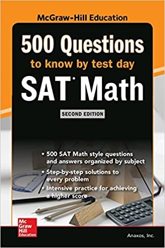 500 SAT Math Questions to Know by Test Day, 2ed indir