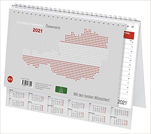 ダウンロード  Schreibtischkalender Oesterreich gross 2021 本