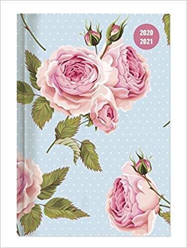 Collegetimer Roses 2020/2021 - Schüler-Kalender A5 (15x21 cm) - Rose - Weekly - 224 Seiten - Terminplaner - Alpha Edition (Collegetimer A5 Weekly) indir