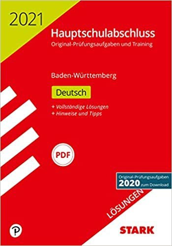 indir STARK Lösungen zu Original-Prüfungen und Training Hauptschulabschluss 2021 - Deutsch 9. Klasse - BaWü