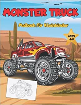 تحميل Monstertruck-Malbuch für Kinder im Alter von 4-8 Jahren: 50 hochwertige Monstertrucks für Kleinkinder, lustige und einzigartige Designs Autos, ... beliebte Autos zum Ausmalen für Kinder