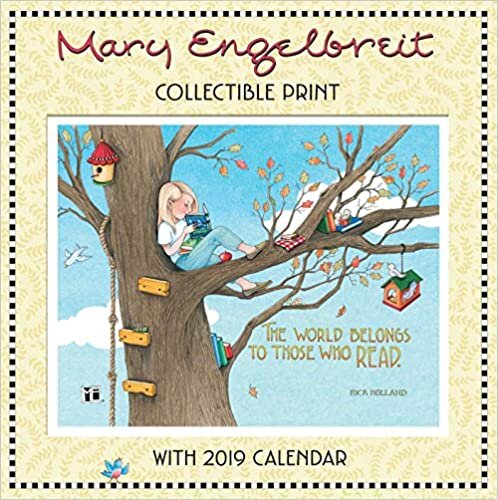 ダウンロード  Mary Engelbreit Collectible Print with 2019 Wall Calendar 本