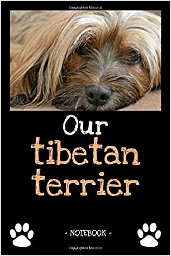 Our tibetan terrier: dog owner | dogs | notebook | pet | diary | animal | book | draw | gift | e.g. dog food planner | ruled pages + photo collage | 6 x 9 inch indir