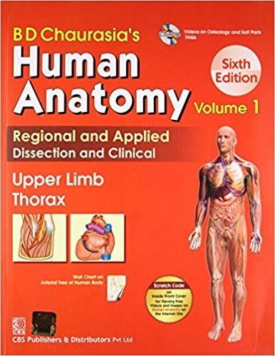 تحميل BD Chaurasia&#39;s Human Anatomy: Vol. 1: Upper Limb Thorax