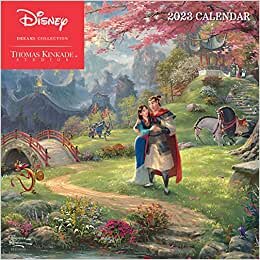 تحميل Disney Dreams Collection by Thomas Kinkade Studios: 2023 Wall Calendar: Original Andrews McMeel-Kalender [Kalender]