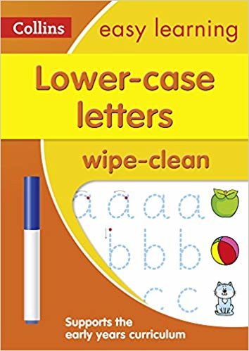 تحميل جراب مصنوع من أسفل الحروف: wipe-clean كتاب أنشطة (Collins بسهولة التعلم Preschool)