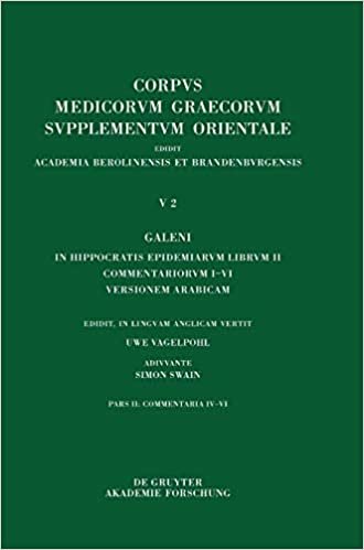 تحميل Galeni in Hippocratis Epidemiarum Librum II Commentariorum IV-VI Versio Arabica Et Indices