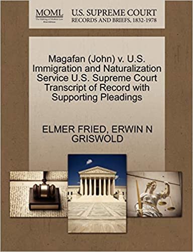 indir Magafan (John) v. U.S. Immigration and Naturalization Service U.S. Supreme Court Transcript of Record with Supporting Pleadings