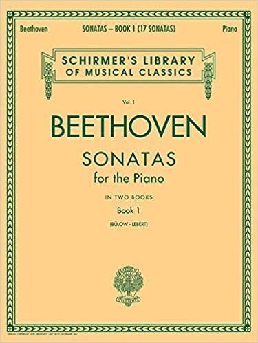 Beethoven Sonatas for the Piano: Book 1 (Schirmer's Library of Musical Classics)