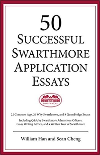 ダウンロード  50 Successful Swarthmore Application Essays 本