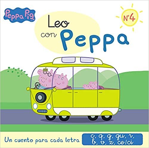 Un cuento para cada letra: c, q, g, gu, r (sonido suave), b, v, z, ce-ci (Leo con Peppa Pig 4)