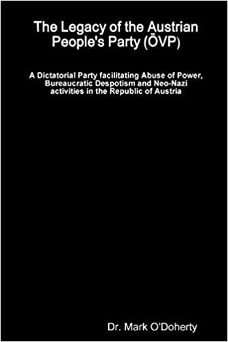 The Legacy of the Austrian People's Party (OEVP) - A Dictatorial Party facilitating Abuse of Power, Bureaucratic Despotism and Neo-Nazi activities in the Republic of Austria