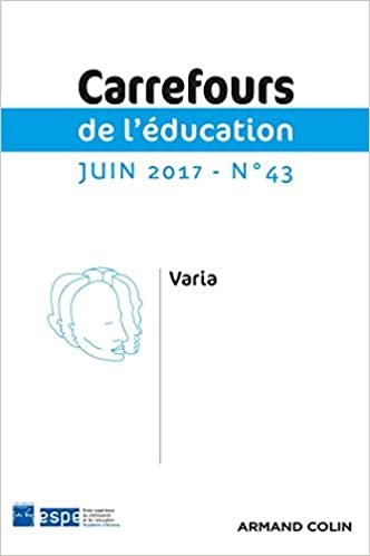 Carrefours de l'éducation n°43 (1/2017) Varia: Varia indir