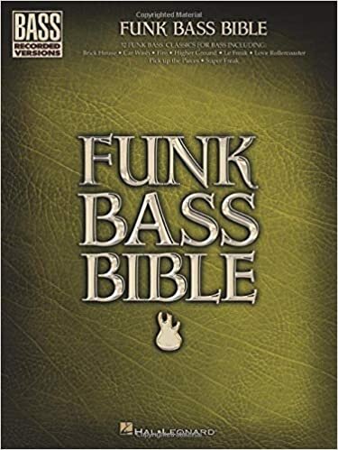 ダウンロード  Funk Bass Bible (Bass Recorded Versions) 本
