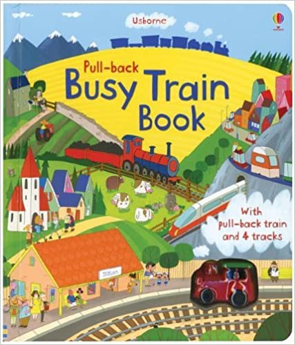 Pull-Back Busy Train (Pull-Back Books)