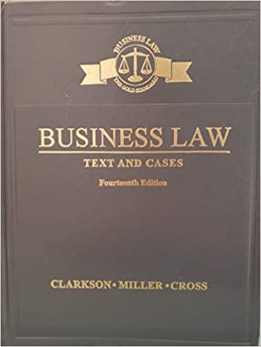  بدون تسجيل ليقرأ Business Law: Text and Cases Fourteenth Edition