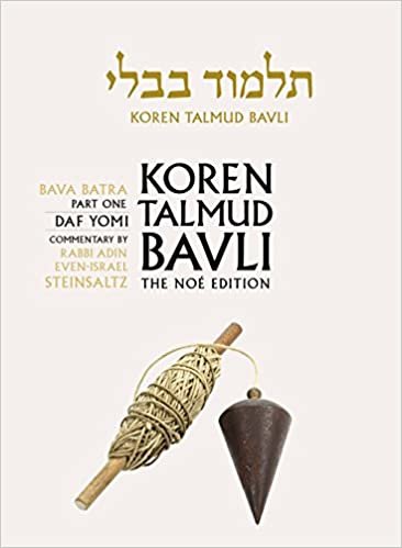 Koren Talmud Bavli: v. 27: Bava Batra Part 1, English indir