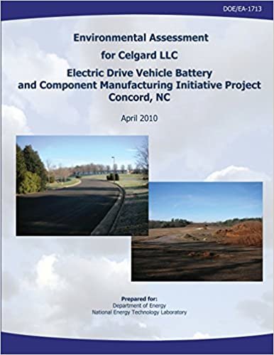 Environmental Assessment for Celgard, LLC, Electric Drive Vehicle Battery and Component Manufacturing Initiative Project, Concord, NC (DOE/EA-1713) indir