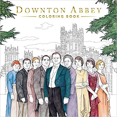 ダウンロード  Downton Abbey Coloring Book 本