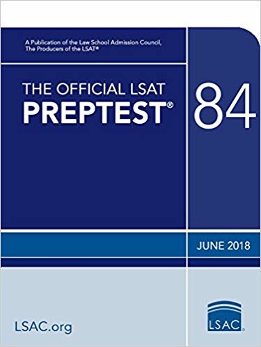 تحميل The Official LSAT Preptest 84: June 2018 LSAT