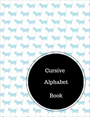 indir Cursive Alphabet Book: Learning Cursive Writing For Kids. Large 8.5 in by 11 in Notebook Journal . A B C in Uppercase &amp; Lower Case. Dotted, With Arrows And Plain
