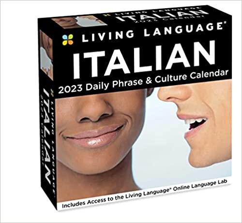 ダウンロード  Living Language: Italian 2023 Day-to-Day Calendar: Daily Phrase & Culture 本