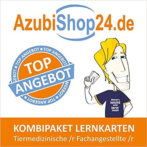 AzubiShop24.de Kombi-Paket Lernkarten Tiermedizinische /r Fachangestellte /r: Erfolgreiche Prüfungsvorbereitung auf die Abschlussprüfung indir