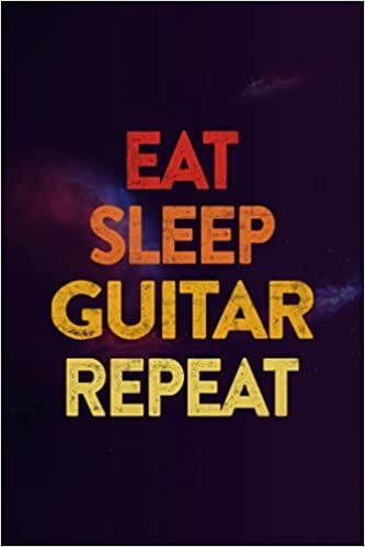 Aquarium Log Book - Eat Sleep Guitar Repeat Guitarist Player Funny Gift Saying: Saltwater & Freshwater Aquarium Notebook, Home Fish Tank Log To Track ... Use & Can be used for one tank or several,H indir