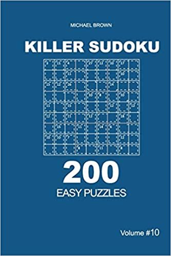 تحميل Killer Sudoku - 200 Easy Puzzles 9x9 (Volume 10)