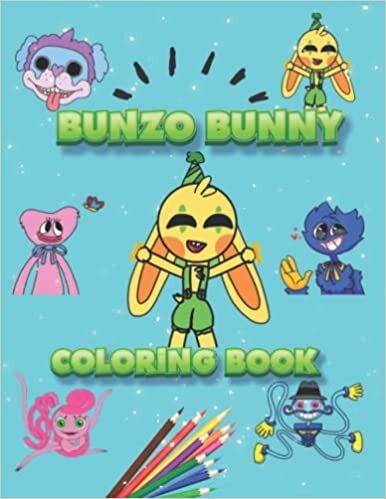 تحميل Bunzo Bunny: Coloring Book New Original Coloring Puppy characters , Easy Coloring For Kids, Boys, Girls, Toddlers. +60 Coloring Pages of Mommy long ... Kissy Missy, daddy longs legs, Birthday Gift