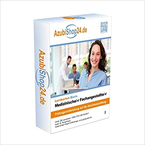 AzubiShop24.de Basis-Lernkarten Medizinische/-r Fachangestellte/-r: Prüfungsvorbereitung auf die Abschlussprüfung indir