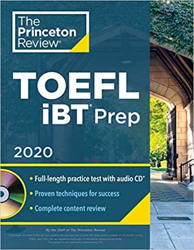 تحميل Princeton Review TOEFL iBT Prep with Audio CD, 2020