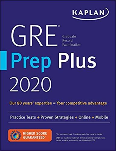 تحميل GRE Prep Plus 2020: 6 Practice Tests + Proven Strategies + Online + Video + Mobile