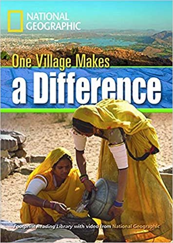 تحميل One Village Makes a Difference + Book with Multi-ROM: Footprint Reading Library 1300