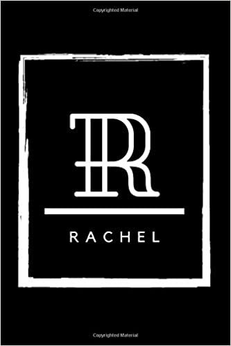 indir R - Rachel: Monogram initial R for Rachel notebook | Birthday Journal Gift | Lined Notebook /Pretty Personalized Name Letter Journal Gift for ... Inches , 100 Pages , Soft Cover, Matte Finish