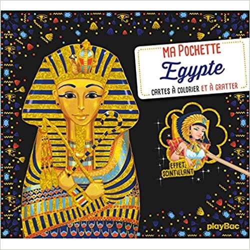 Ma pochette Egypte - Cartes à gratter et à colorier (P.BAC ATEL.PAIL)