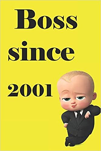 BOSS SINCE ... 2001: COLORED LINIED NOTEBOOK indir