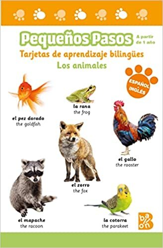 اقرأ PEQUEÑOS PASOS -TARJETAS DE APRENDIZAJE BILINGÜES - LOS ANIMALES الكتاب الاليكتروني 