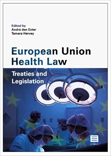 الاتحاد الأوروبي قانون الصحة: treaties و التشريع