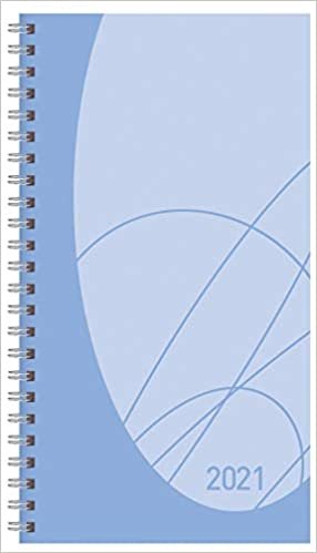 Taschenkalender Modus XL Flexi Colourlux aqua 2021: Terminplaner mit Wochenkalendarium. Ringbuch mit Hardcover. 1 Woche 2 Seiten. 8,7 x 15,3 cm indir