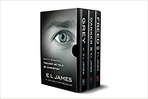 indir Fifty Shades as Told by Christian Trilogy: Grey, Darker, Freed Box Set