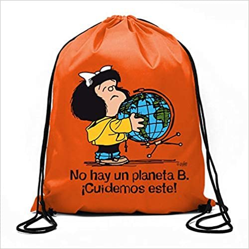 Bolsa de cuerdas Mafalda ¡No hay un planeta B! indir