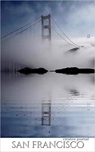 تحميل San Francisco stunning golden gate bridge reflections Blank white page Creative Journal