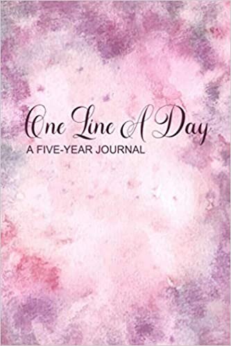 One Line A Day Five Year Memory Diary: Undated and Lined Journal - Minimalist Design indir