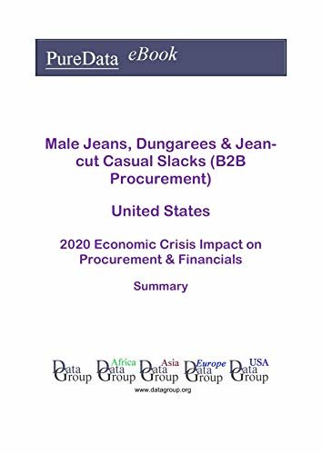 Male Jeans, Dungarees & Jean-cut Casual Slacks (B2B Procurement) United States Summary: 2020 Economic Crisis Impact on Revenues & Financials (English Edition)